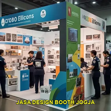 jasa design booth jogja